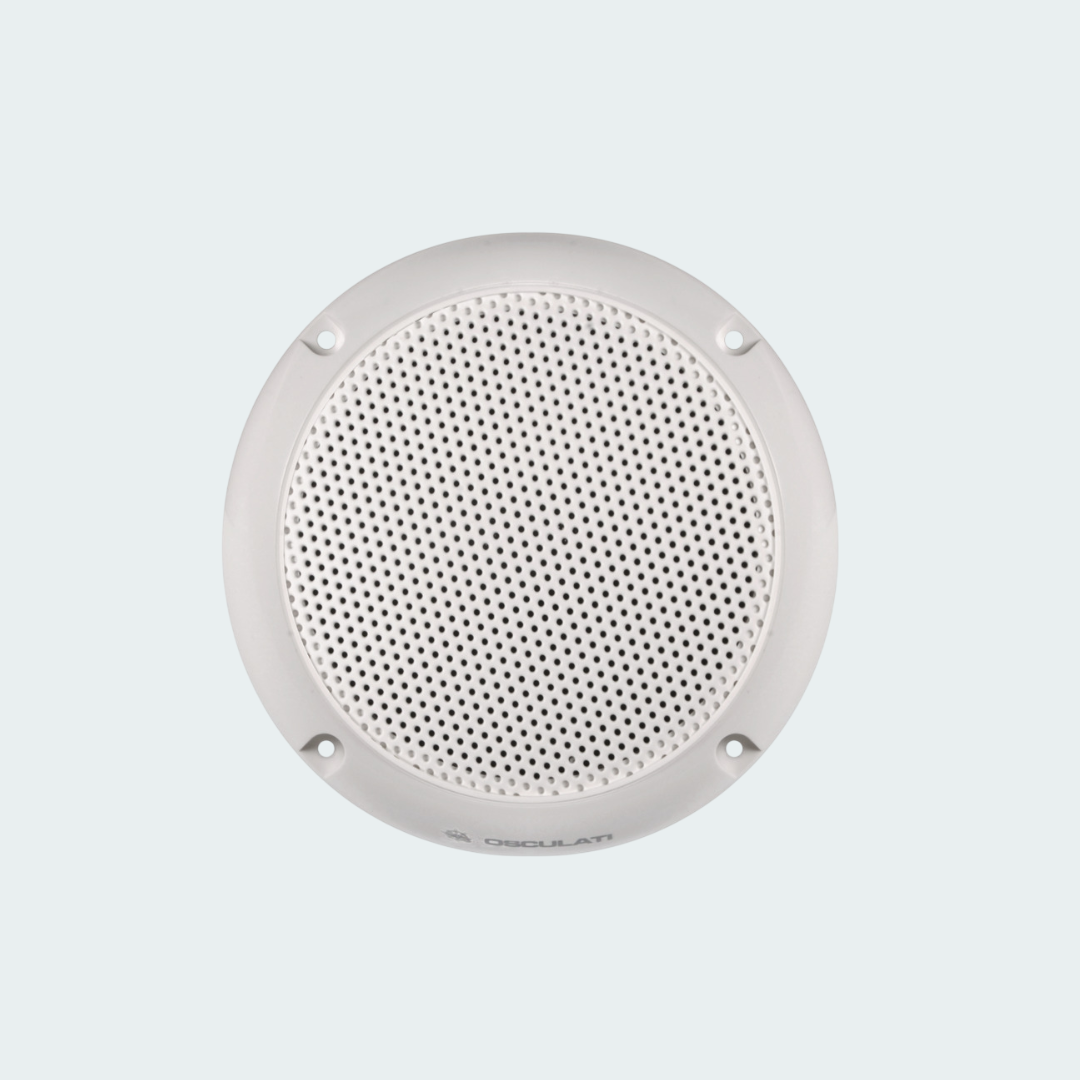 Pair of 2-ways Loudspeakers 150 mm 60 W white