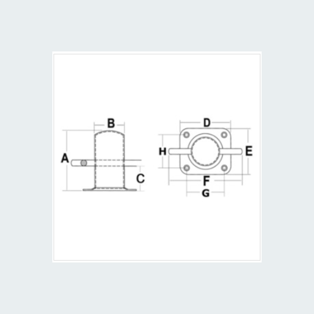 Ercole Bollard Cleat