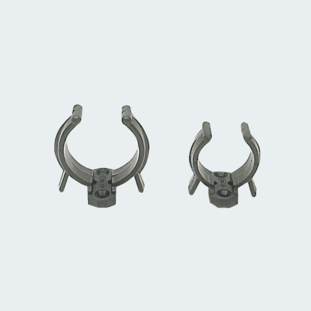Nylon Spring Clip White 17/23 mm