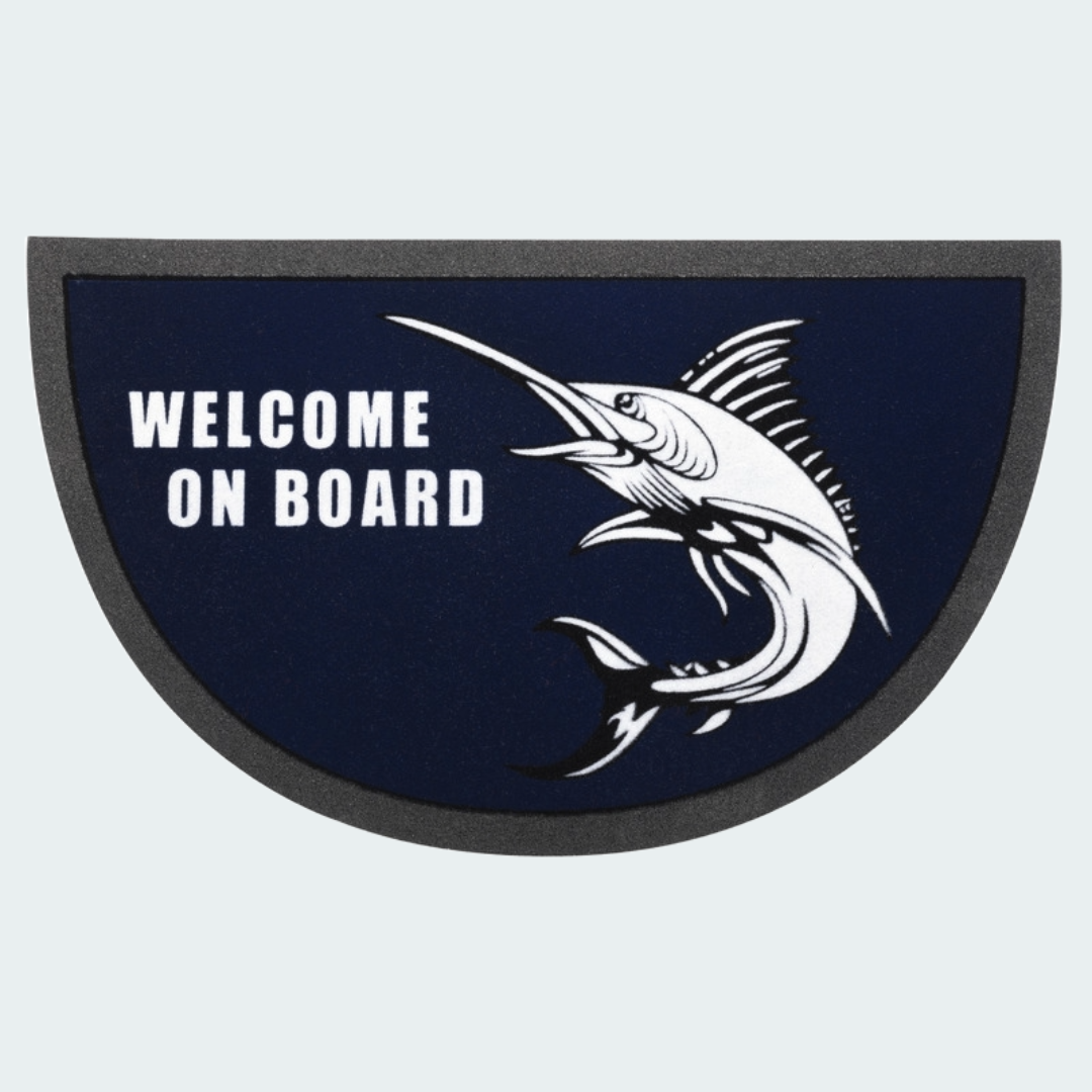 Format Antiskid semi-circ. Doormat 40x68 cm Marlin