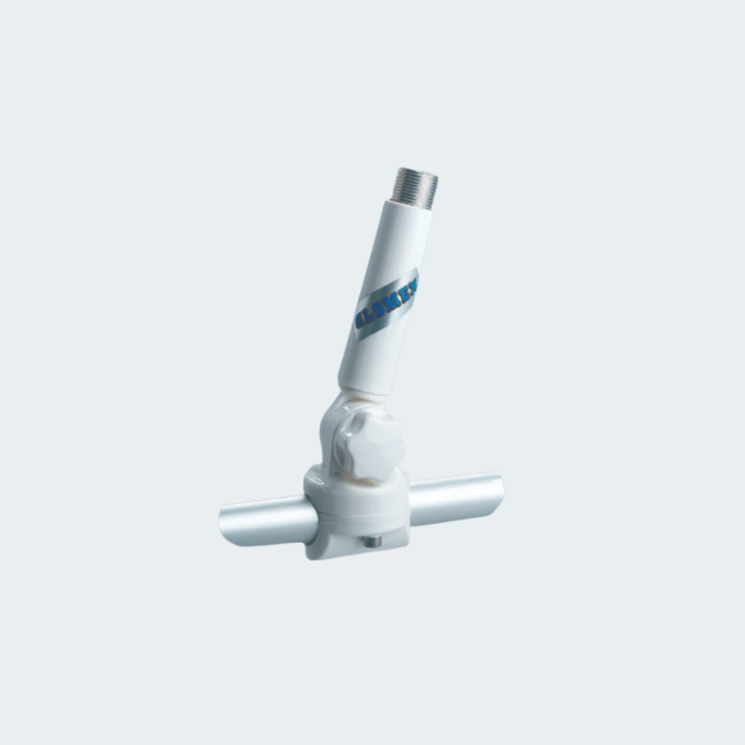 Glomex Rail Swivel Mount in Reinforced Nylon 100mm Extension