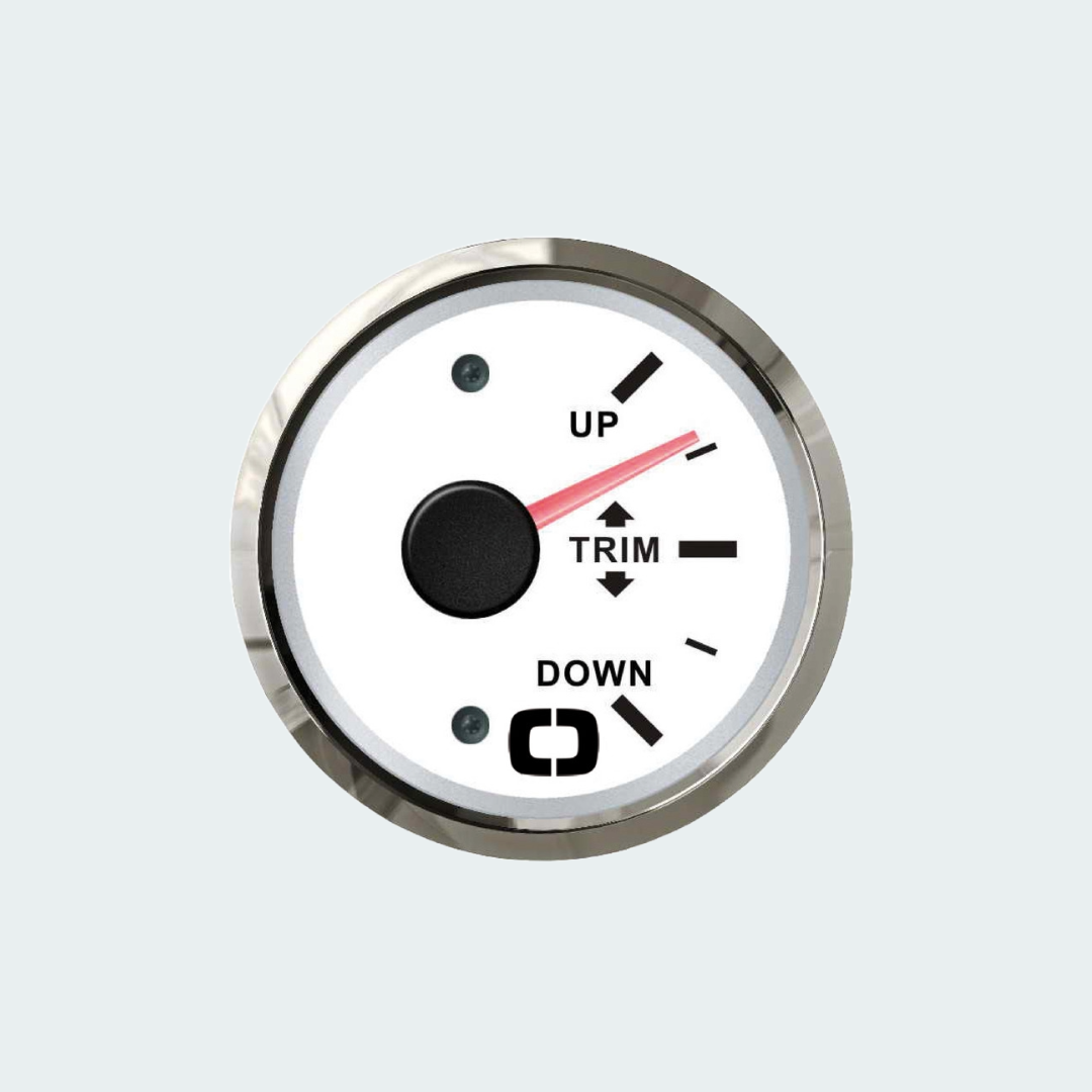OSCULATI Trim Indicator 0/190 ohm white/glossy