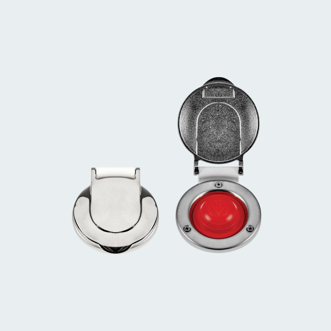 MZ Electronic Foot Switch Stainless Steel