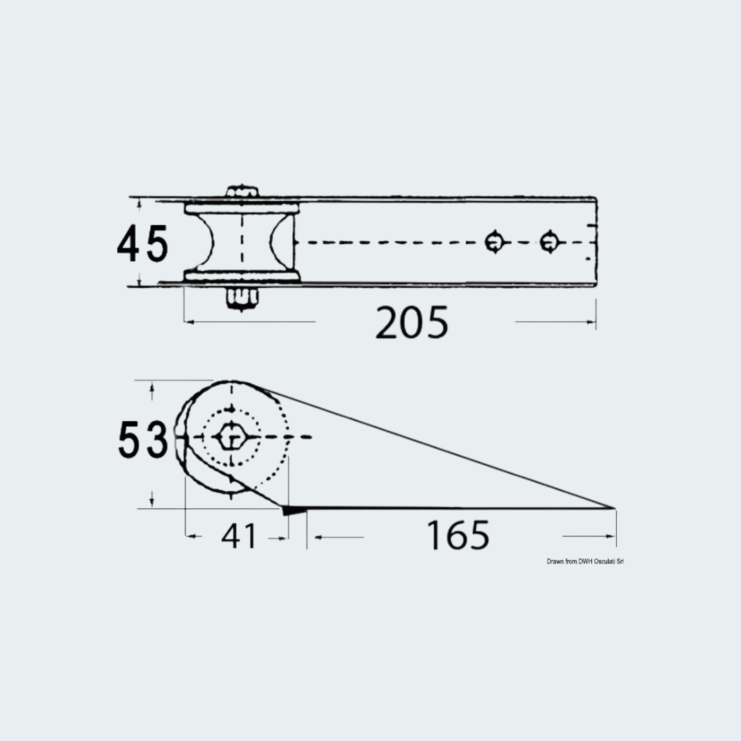 Bow Rollers For Small Vessels