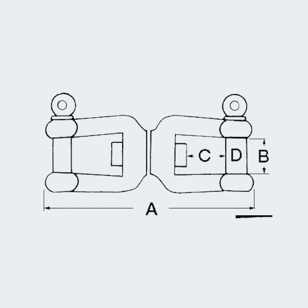 AISI 316 Shackle / Shackle Swivel