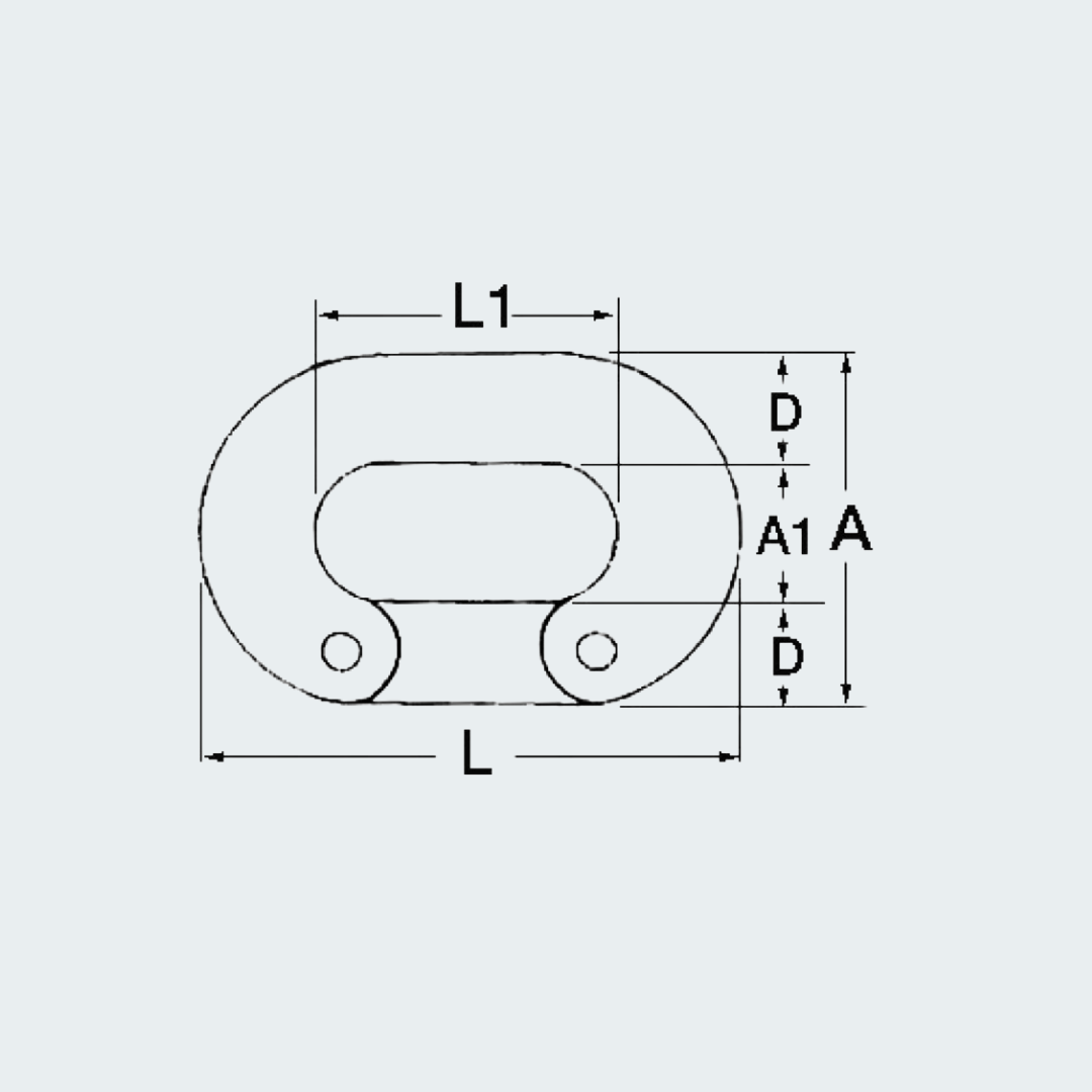 Stainless Steel Connecting Chain Link