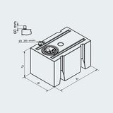 Plastic Fuel Tank Lt.215