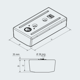 Plastic Fuel Tank Lt.406