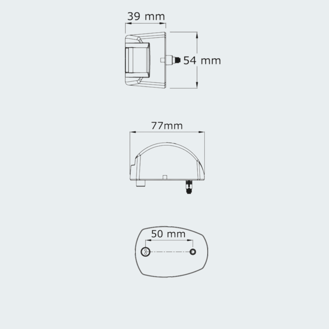 Mouse LED  112.5° Left Navigation Lights