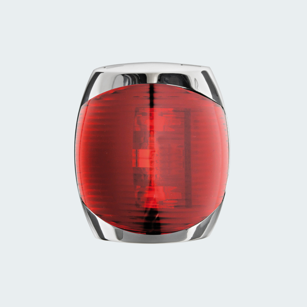 Sphera II Stainless Steel 112.5° Red Navigation Light
