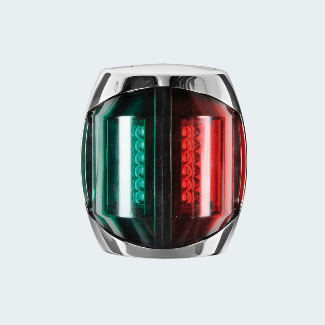 Sphera II Stainless Steel 112,5°+112,5° Bicolor Navigation Light