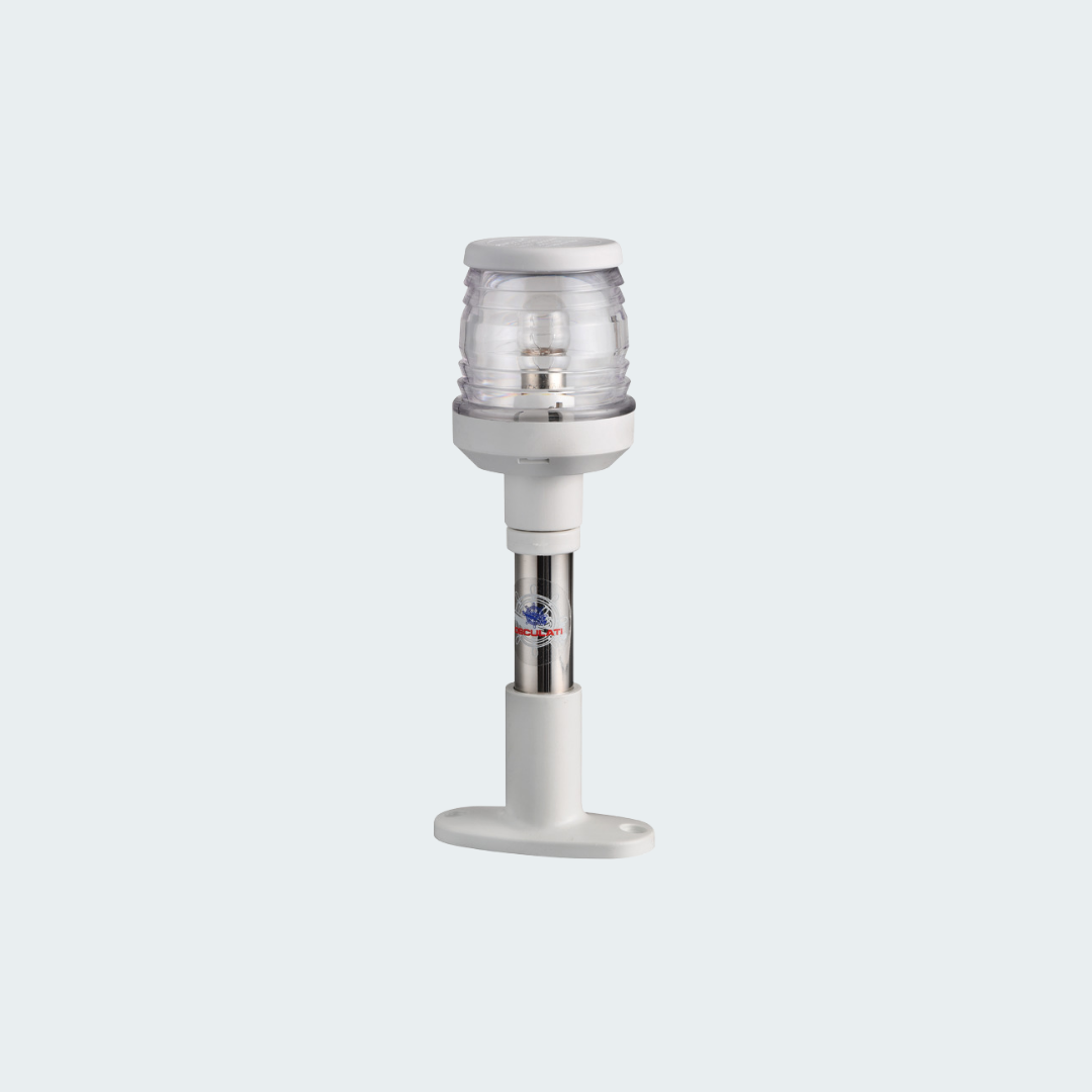 Compact SS Light Pole 20 cm White Light