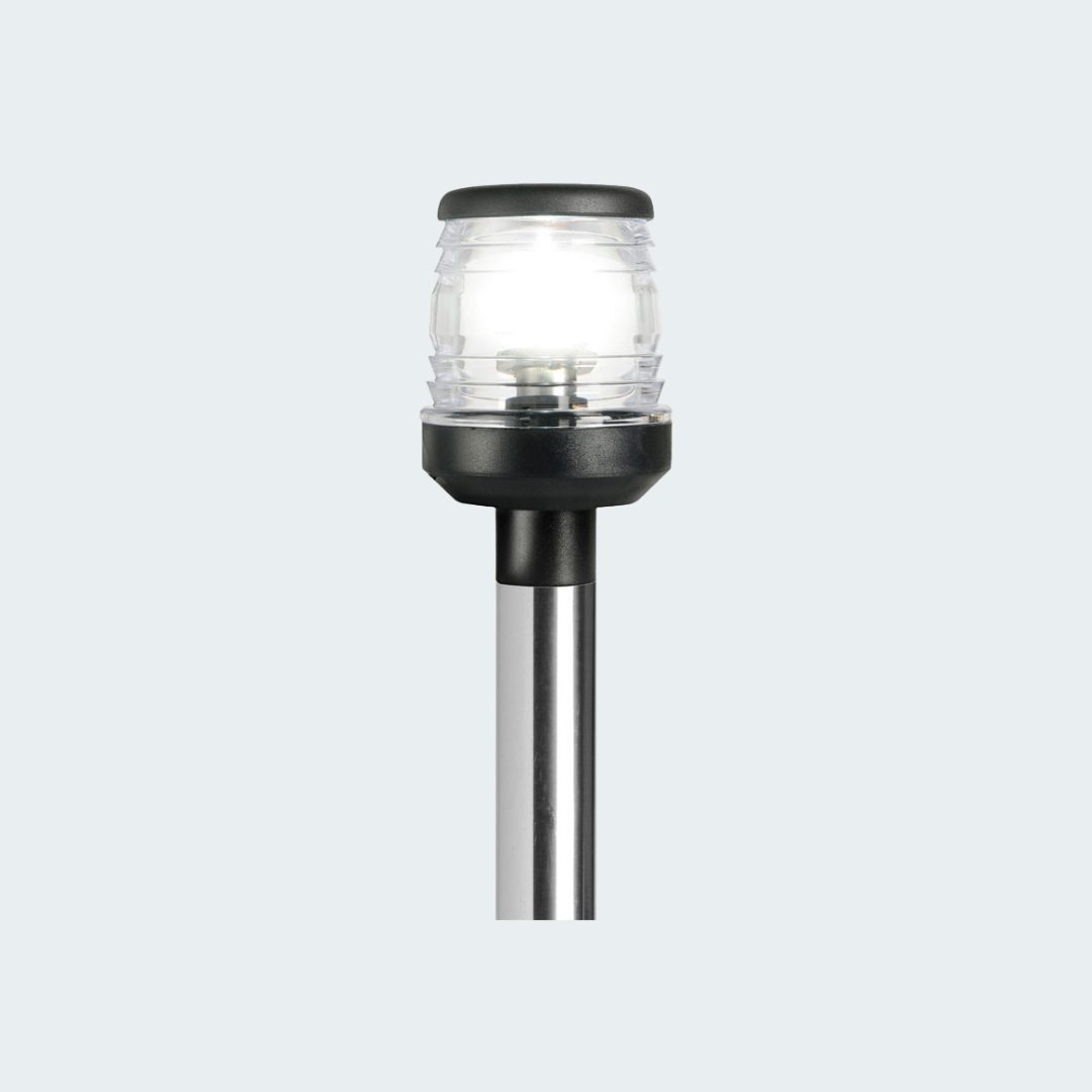 Classic 360° Folding Light Pole Black Plastic 60 cm