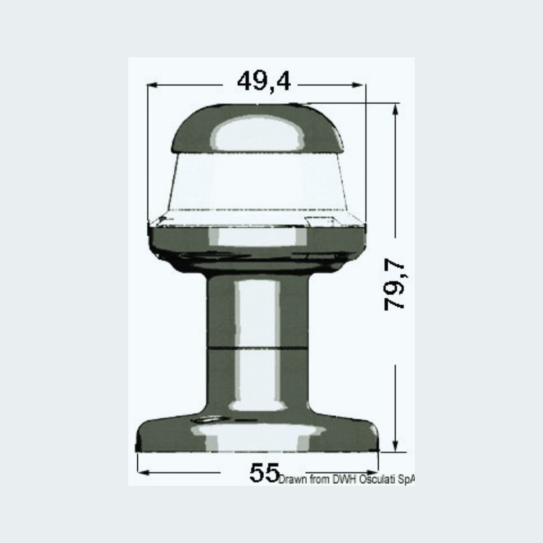 Orions White Navigation Led Light 360°