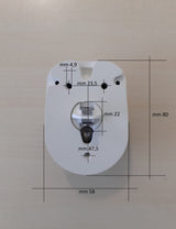 Deck Light AISI 316 112.5° Green