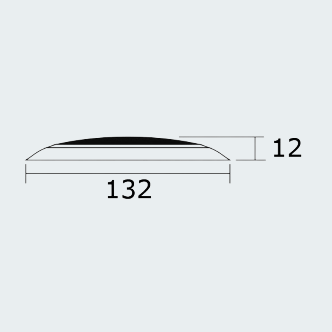 LED Ceiling Light Recessless Version 9 LEDs