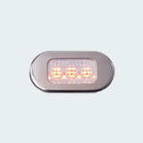 Polycarbonate Courtesy Light 3 Yellow LEDs