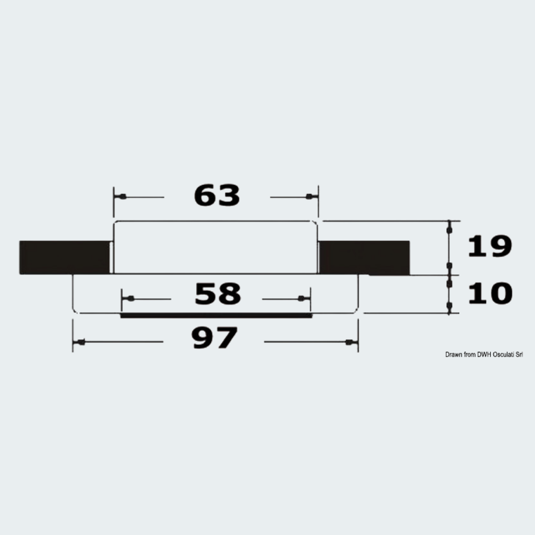 Capella LED Ceiling Light For Recess Mounting