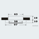 Capella LED Ceiling Light For Recess Mounting