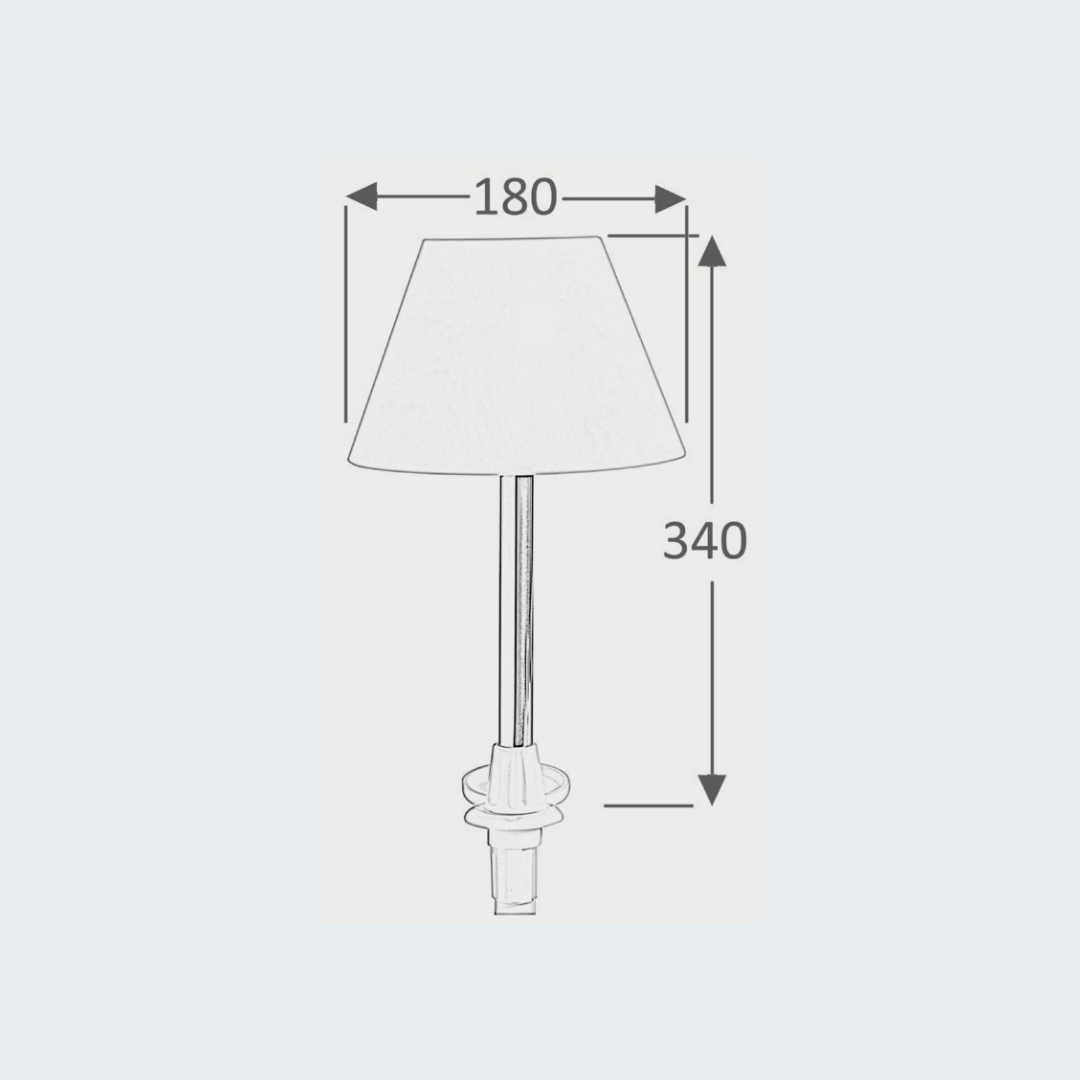 Pull-out Table Lamp