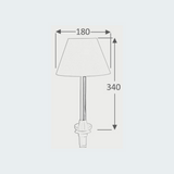 Pull-out Table Lamp