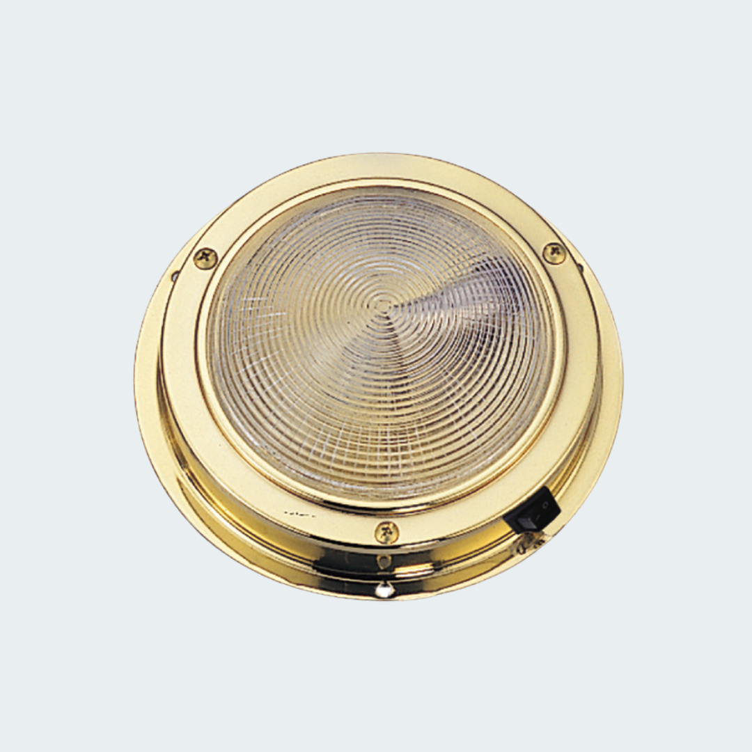 Light Fixture Polished Brass