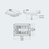 Blade Fuse Holder Waterproof