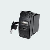 Dual USB Port Current Plug