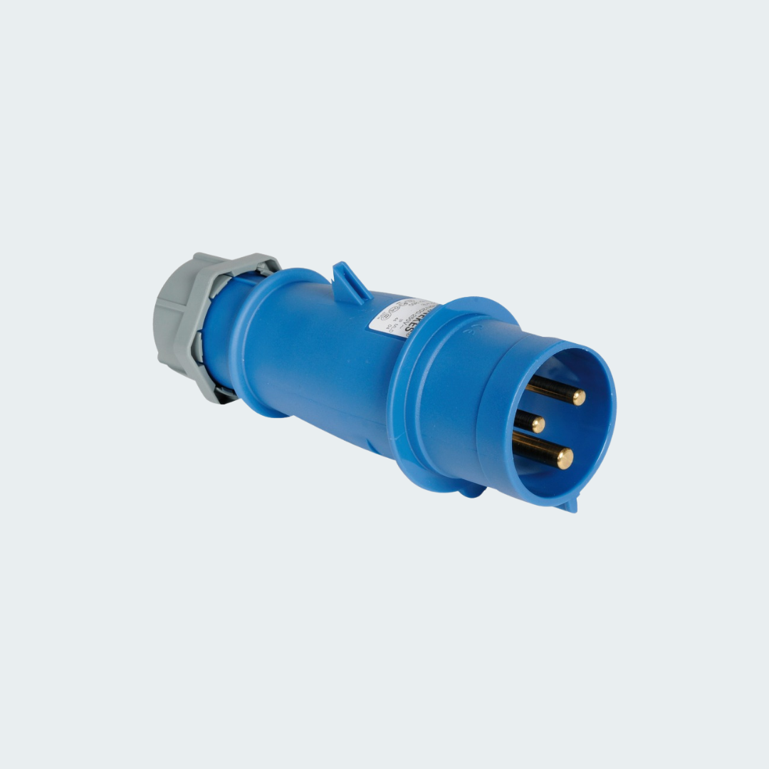 Power Plug For Deck Connection Male 32 A