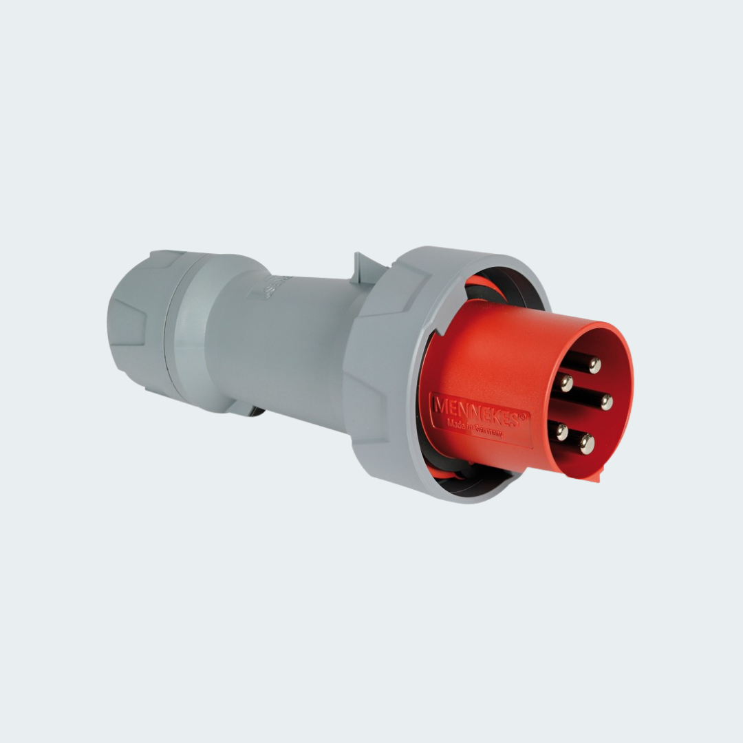 Power Plug For Deck Connection Male 63A