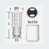 SMD LED Bulb For Spotlights BA15D