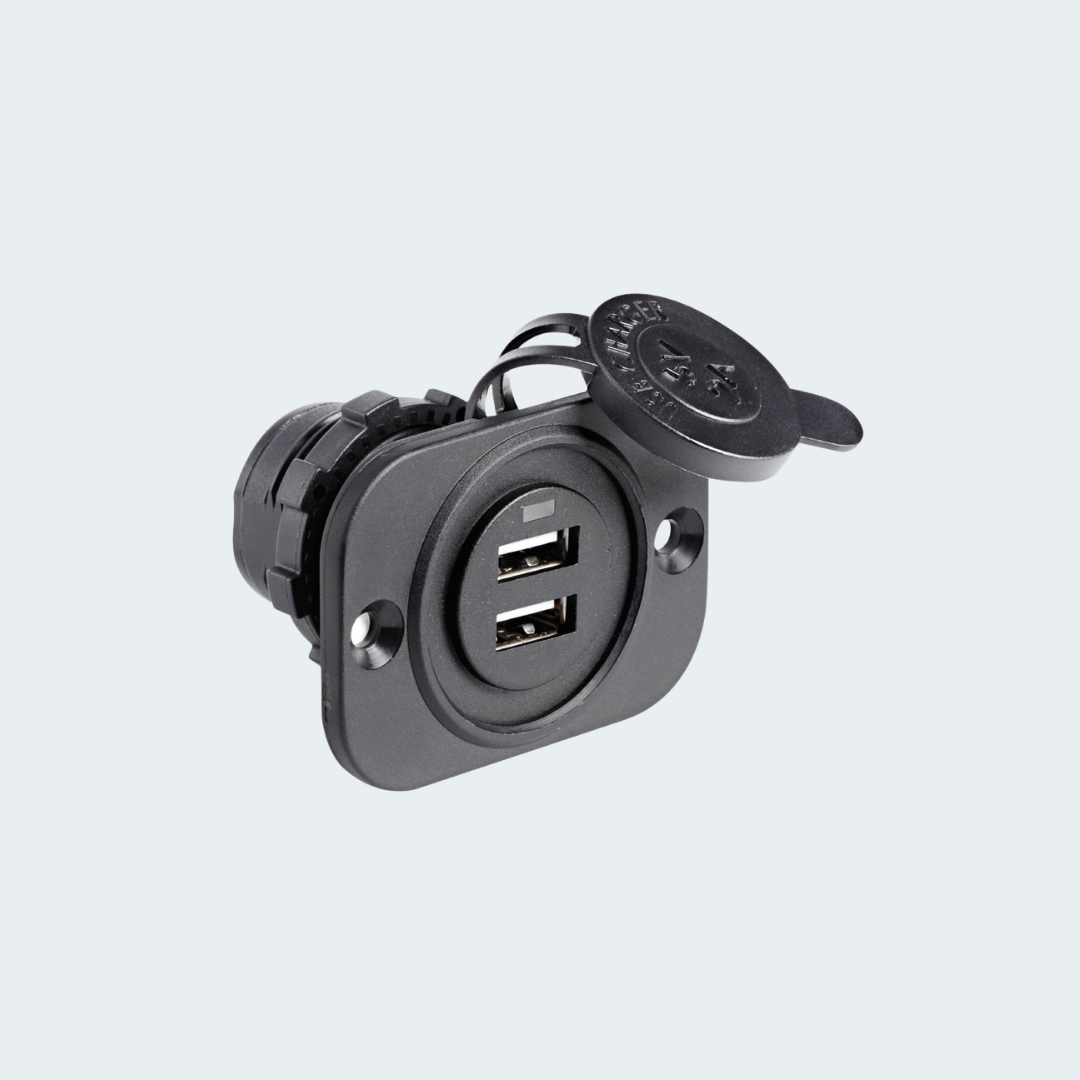 Double USB Socket