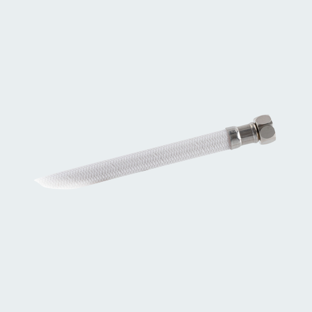 Classic Evo White Deck Shower Wall Mounting