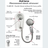 Adriana Recess-fit Deck Shower