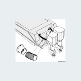 Flexible PVC Hose Grey Roll
