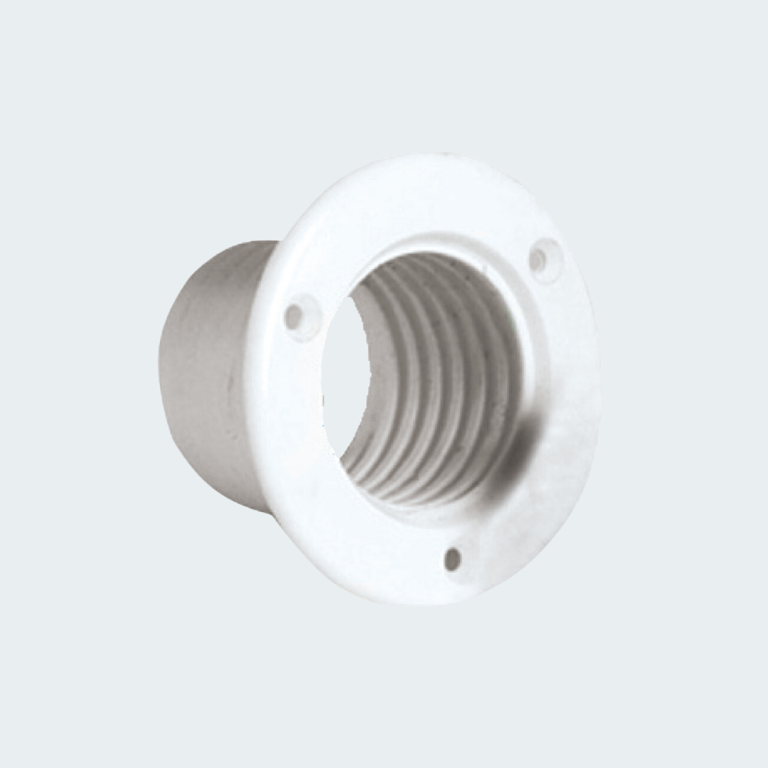 Bush To Joint Pipe White Plastic