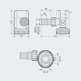 Europump Next Generation Bilge Pump 600 12V