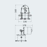 Geiser Diaphragm Self-priming Bilge Pump 12 V