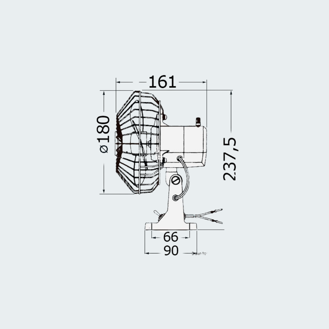 TMC Adjustable Fan 12 V