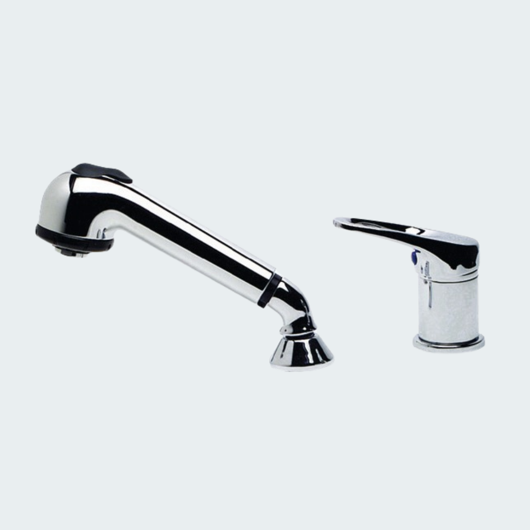 Olivia Single-Control Mixer + Removable Shower