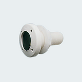 Seacock 1"1/2 w/Check Valve & Hose Adapter