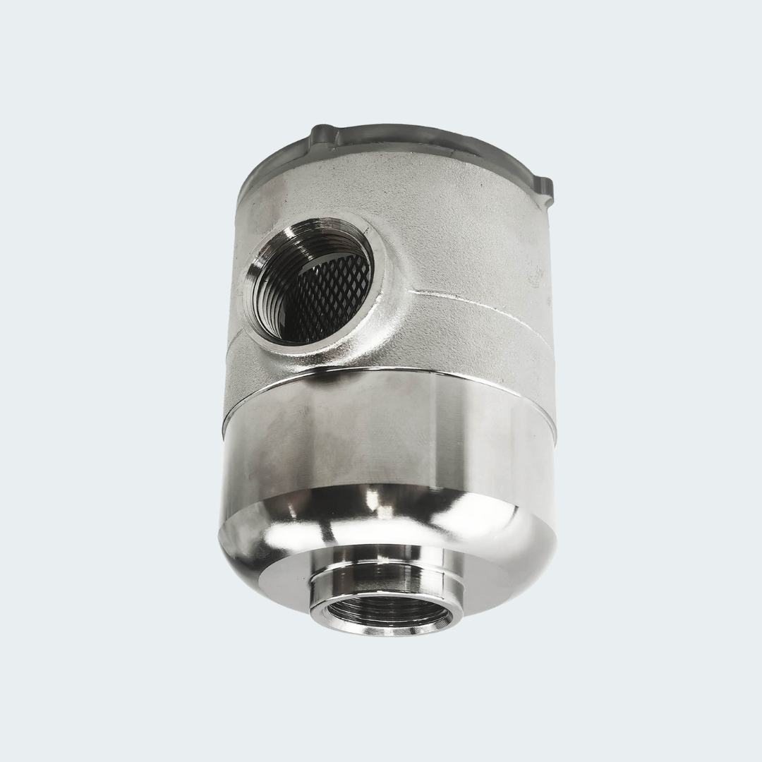 Chromed Brass Water Filter 3/4"