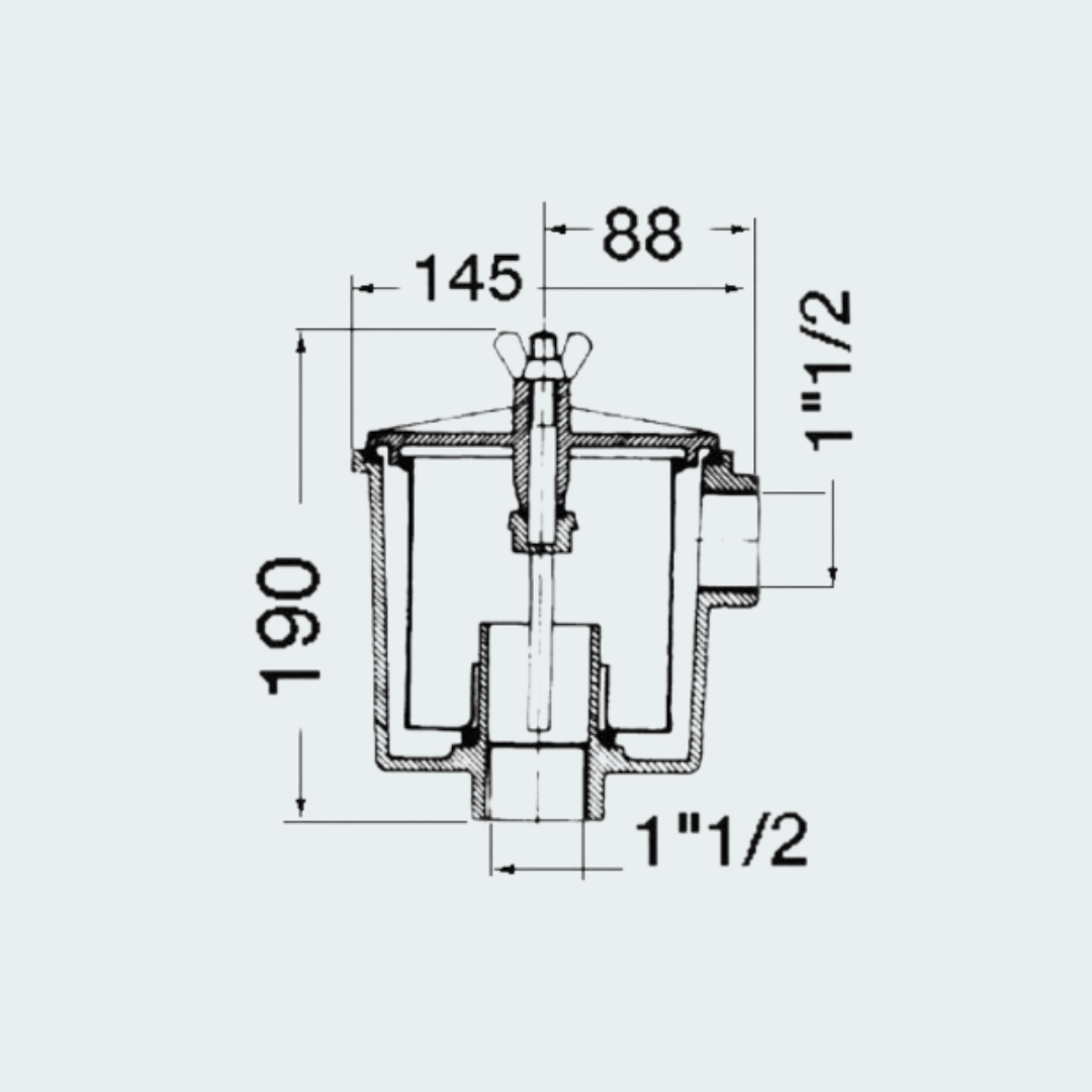 Utility Water Filter 1"1/2