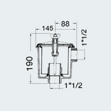 Utility Water Filter 1"1/2