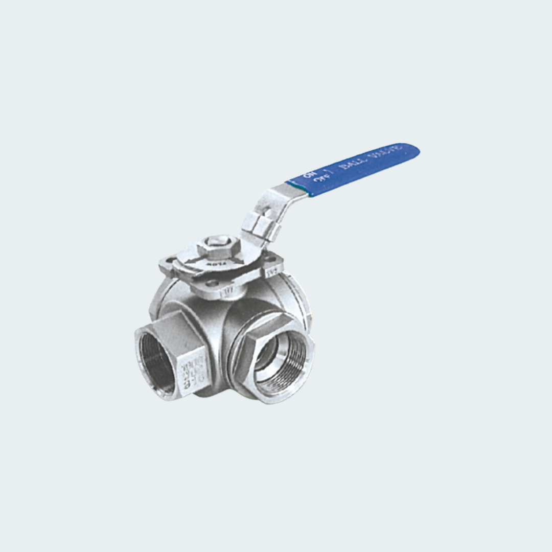 AISI 316 3-Way Ball Valve