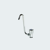 Swivelling Spout Tab Chromed Brass Cold