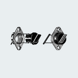 Chromed Brass Drain Plug 35 mm