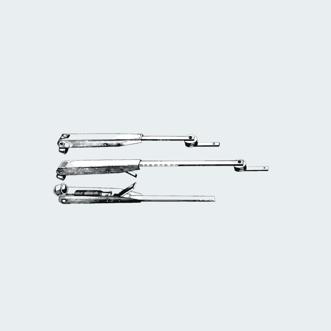 SS Adjustable Telescopic Wiper Arm 265/335 mm