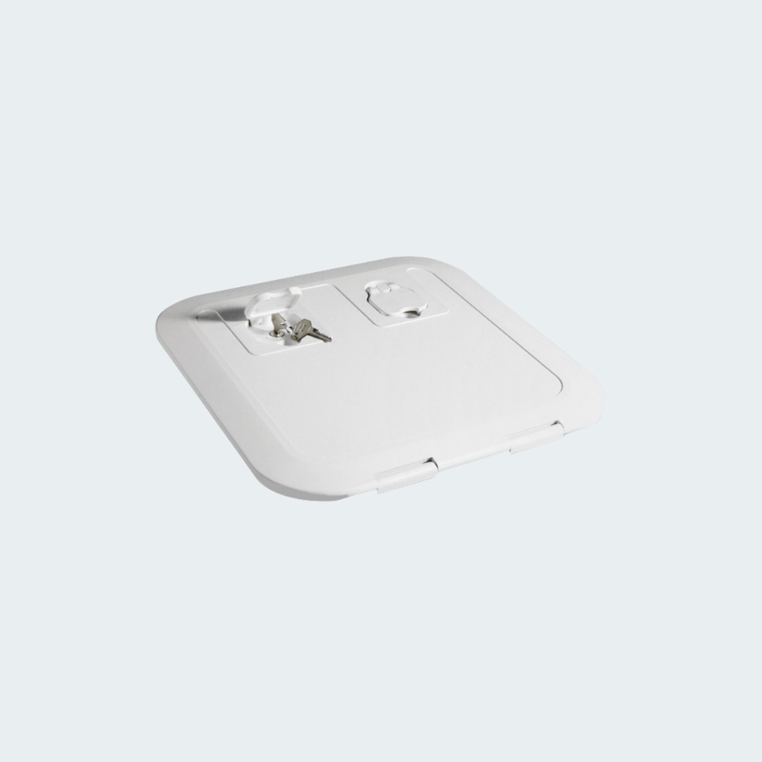 White Flush Inspection Hatch 375 x 375 mm