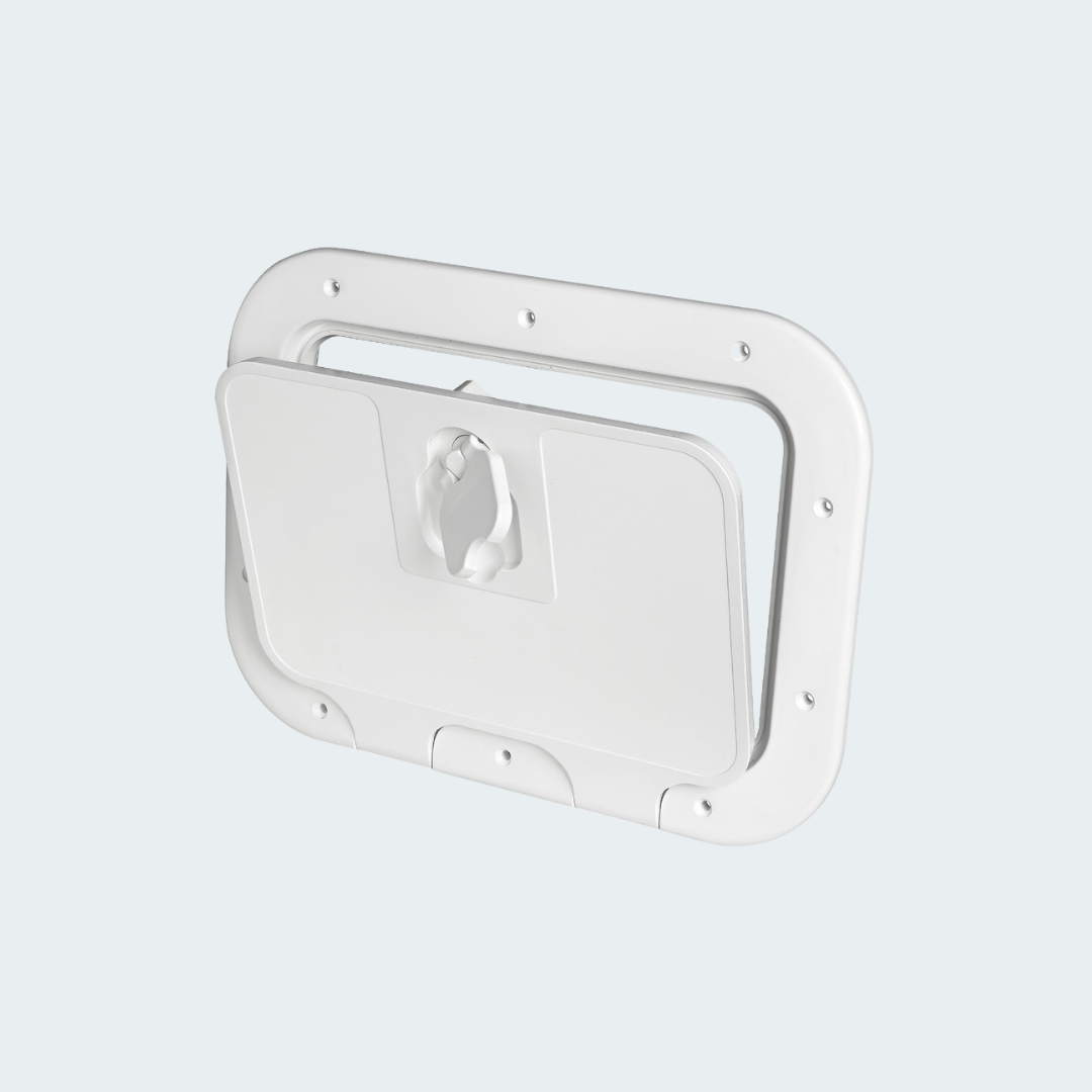 White Inspection Hatch Anti-slip Sufrace 280x380mm